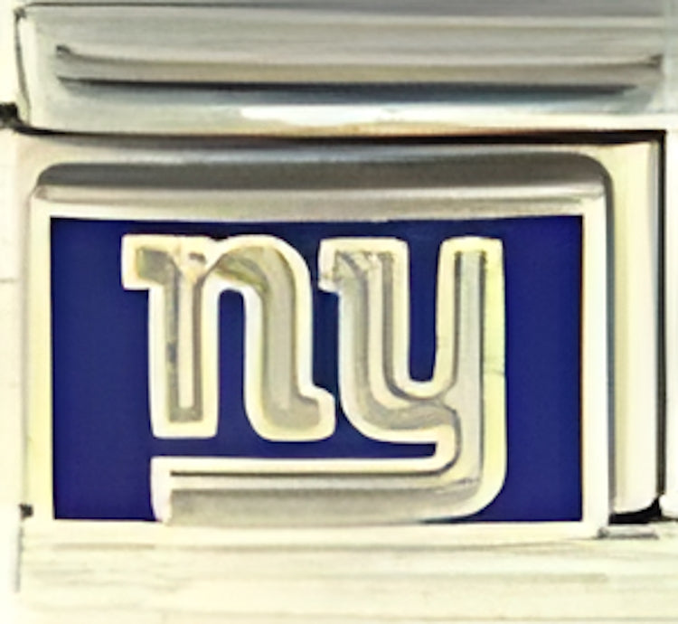 Licensed Football New York Giants on Blue