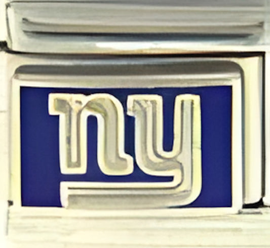 Licensed Football New York Giants on Blue