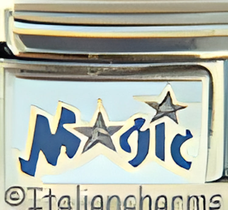 Licensed NBA Basketball Orlando Magic with Blue Text