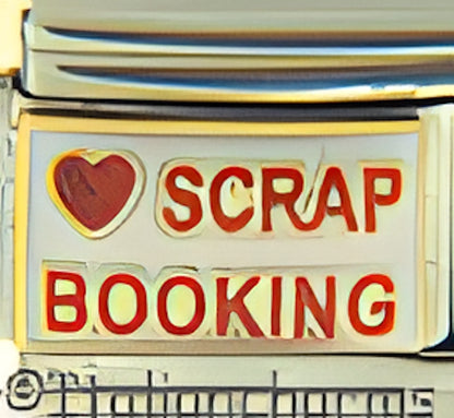 Scrapbooking with Red Heart