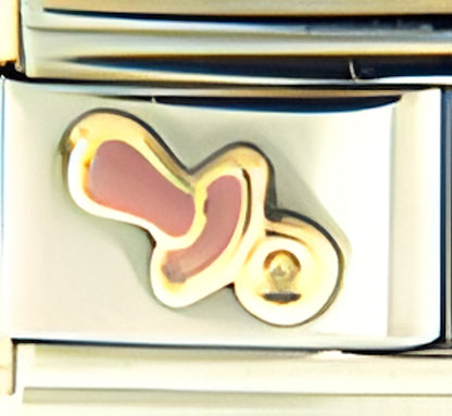 Raised Pink Pacifier