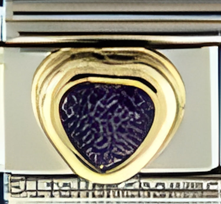 Purple Glitter Heart