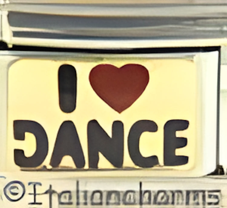 I Love Dance on Gold