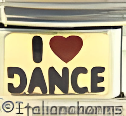 I Love Dance on Gold