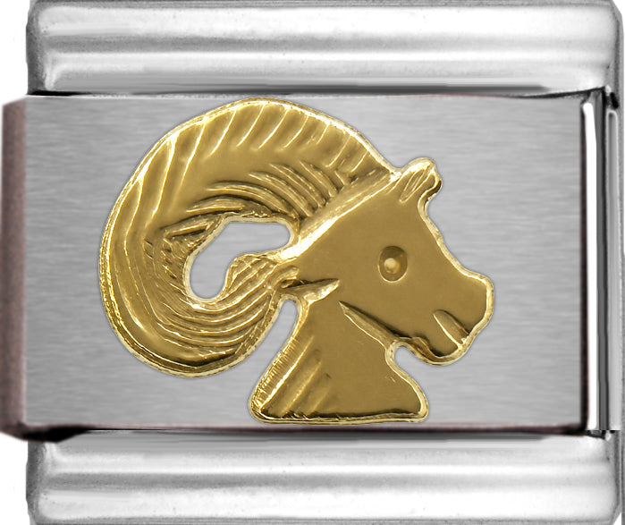 Gold Aries Zodiac Mar 21-Apr 19