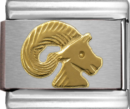 Gold Aries Zodiac Mar 21-Apr 19