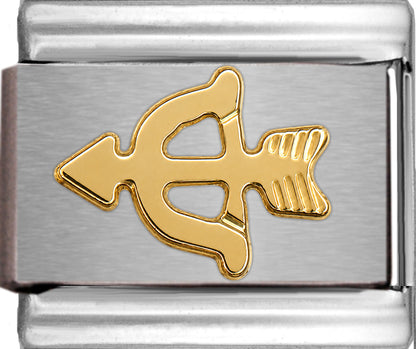 Gold Sagittarius Zodiac Nov 22-Dec 21