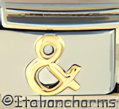 Gold Ampersand