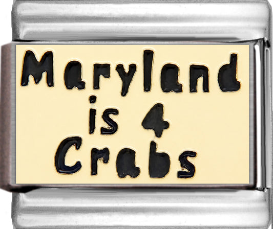 Maryland is 4 Crabs on Gold