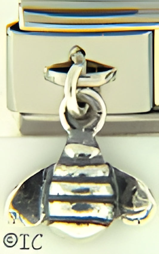 Sterling Silver Dangle Bee