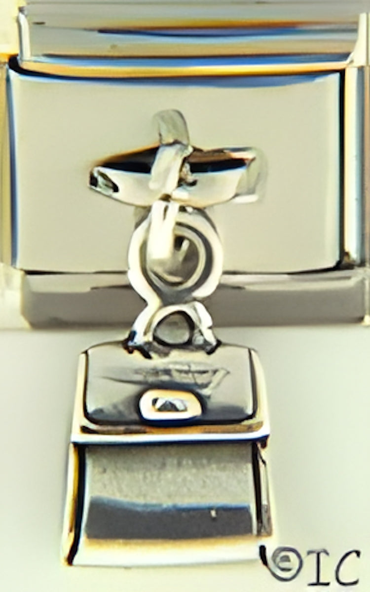 Sterling Silver Dangle Purse