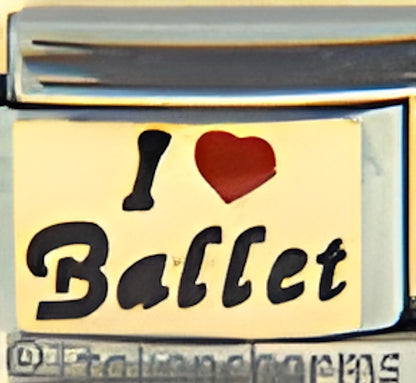 I Love Ballet on Gold
