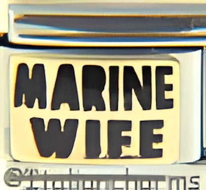Marine Wife on Gold