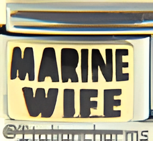 Marine Wife on Gold