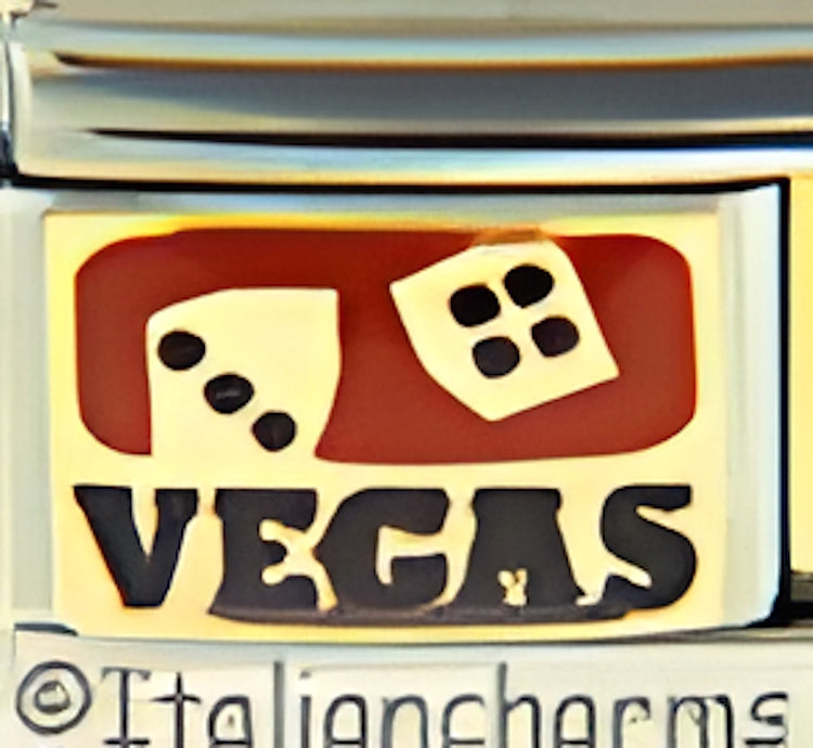 Vegas on Gold with Red Dice