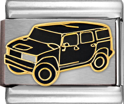 Black Hummer Humvee