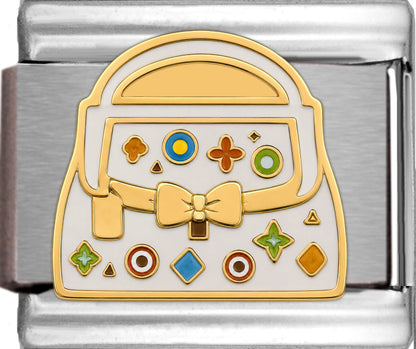 White Designer Handbag
