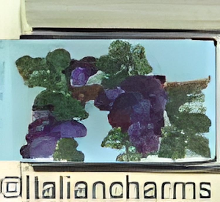 Handpainted Grapes