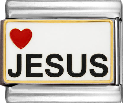 Jesus with Red Heart