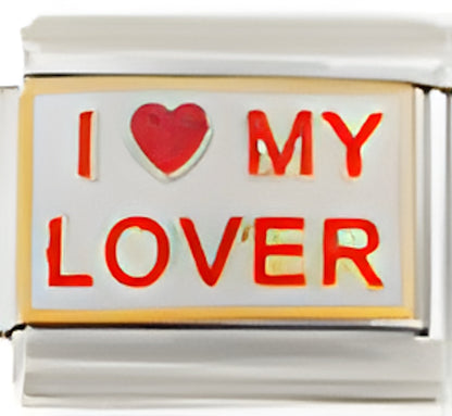 I Heart My Lover on White