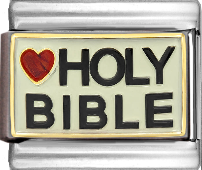 Love Holy Bible on White