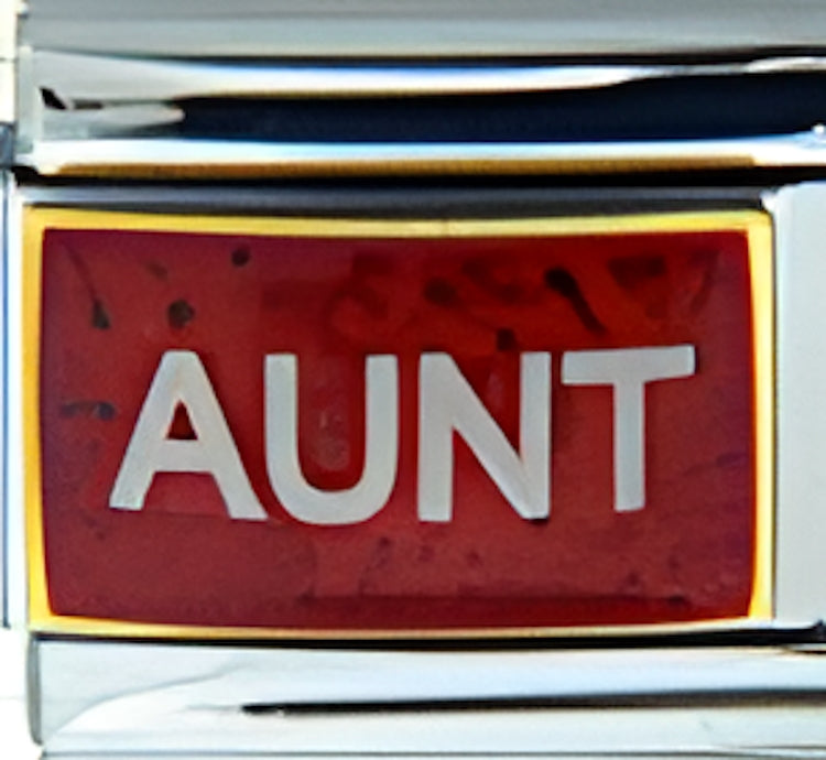 Aunt on Sparkle Red
