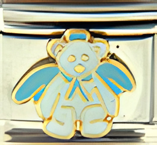 Bear with Blue Wings