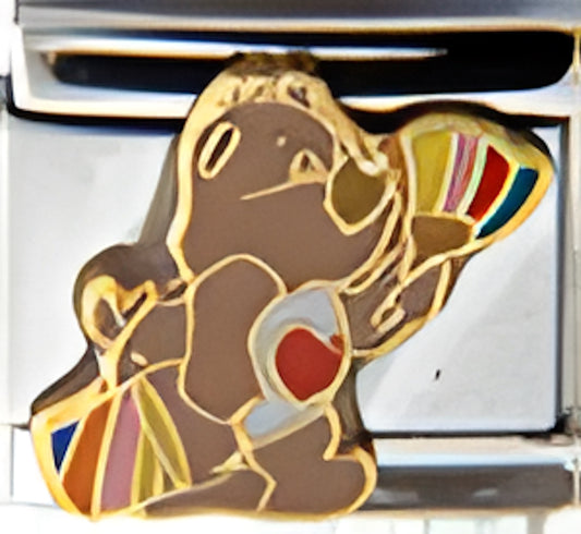 Care Bear with Red Heart and Paint