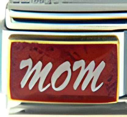 Mom on Sparkle Red