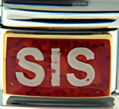 SIS on Sparkle Red