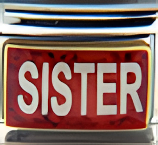 Sister on Sparkle Red