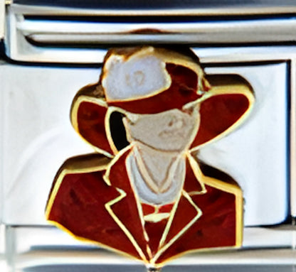 Red Hat Lady with Sparkle Red