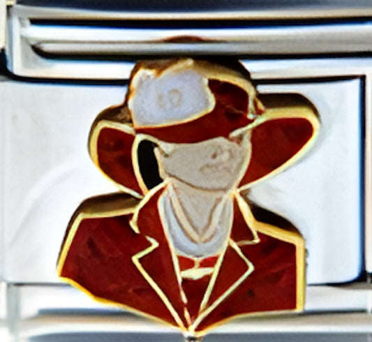 Red Hat Lady with Sparkle Red