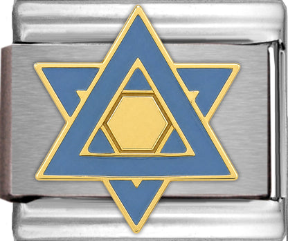 Deluxe Light Blue Star of David