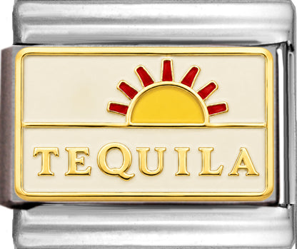 Tequila Text with Sunrise