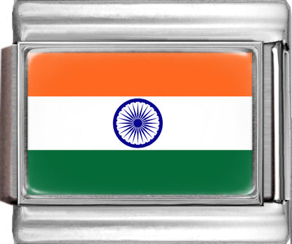 India Flag Photo Italian Charm