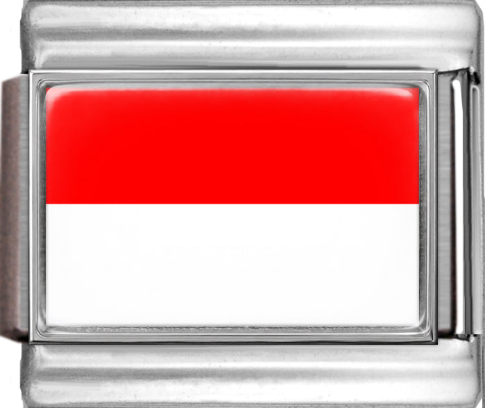 Indonesia Flag Photo Italian Charm
