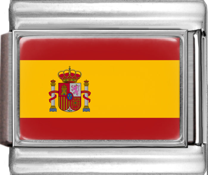 Spain Flag Photo Italian Charm