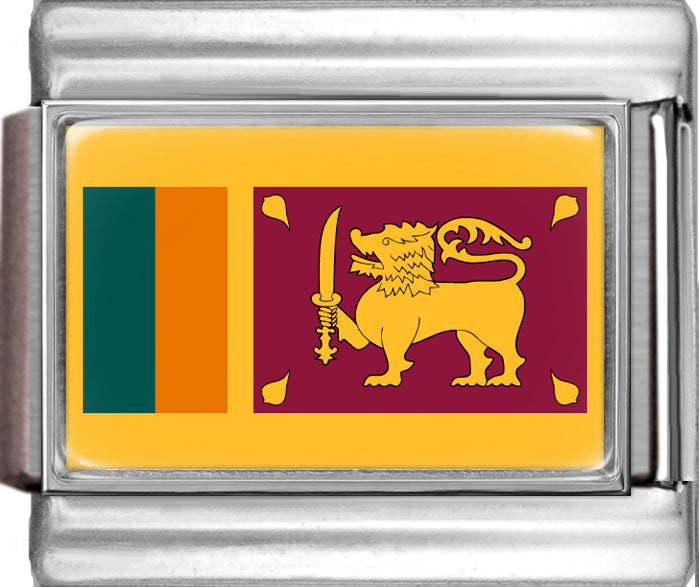 Sri Lanka Flag Photo Italian Charm