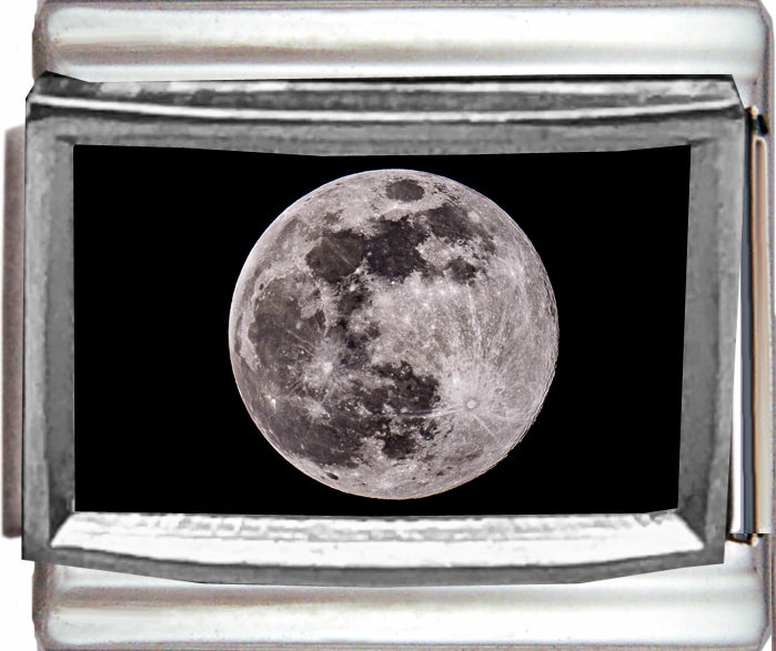 Phases of the Moon - Full Moon Photo Charm