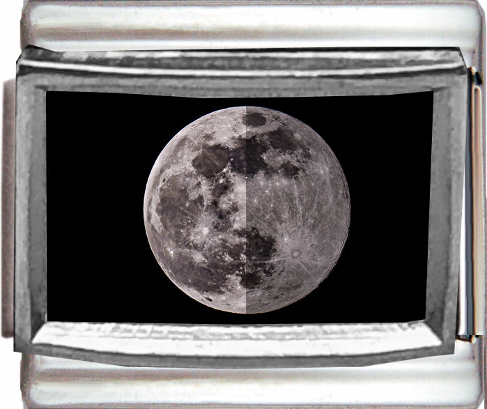 Phases of the Moon - Third Quarter Moon Photo Charm