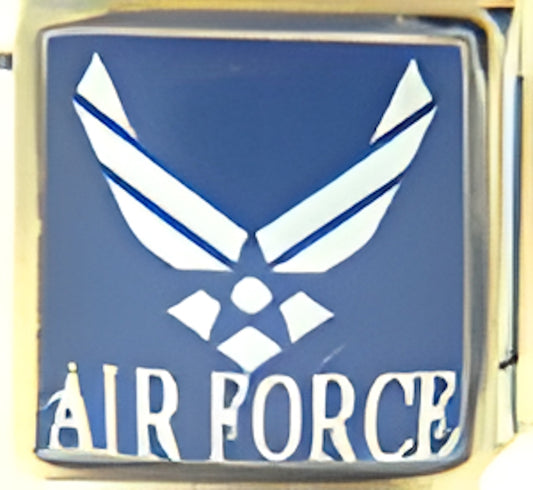 Air Force Insignia Photo Charm