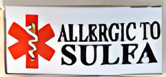 Superlink Allergic to Sulfa Photo Charm