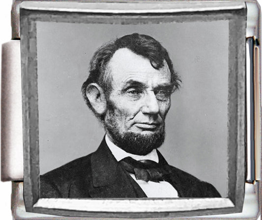 Abraham Lincoln Photo Charm