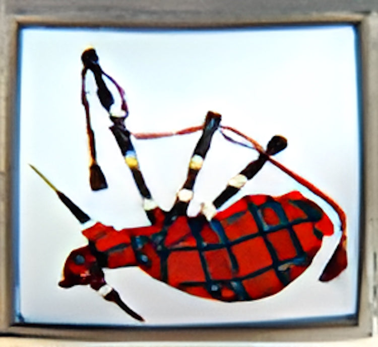 Bag Pipes Photo Charm