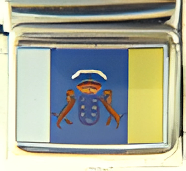 Canary Islands-Spain Flag Photo Charm