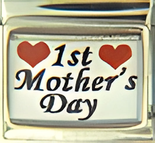 1st Mothers Day Photo Charm