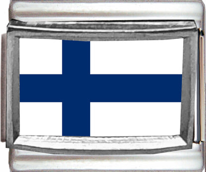 Finland Flag Photo Charm