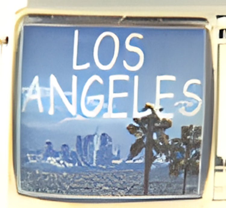 Los Angeles with City Scene Photo Charm