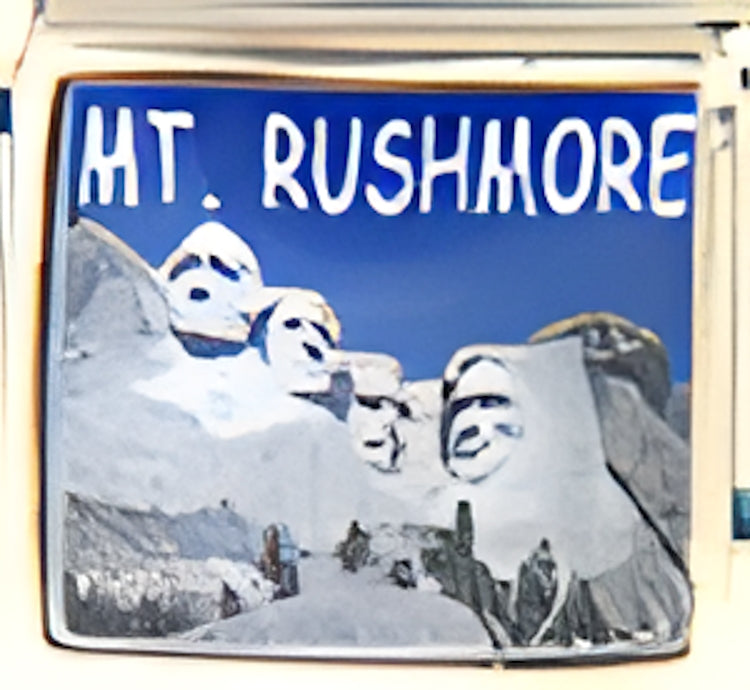 Mt Rushmore Photo Charm